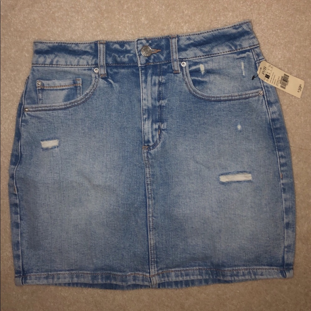Garage Jean Skirt